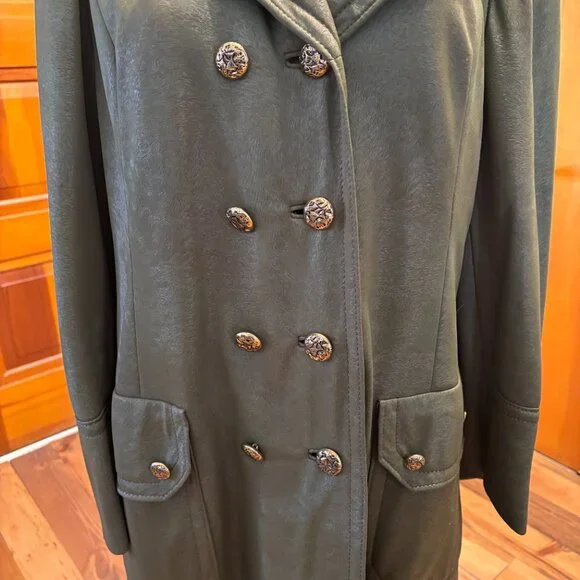 Vintage 50's-60's Shagmoor Trench Coat - Picture 5 of 9